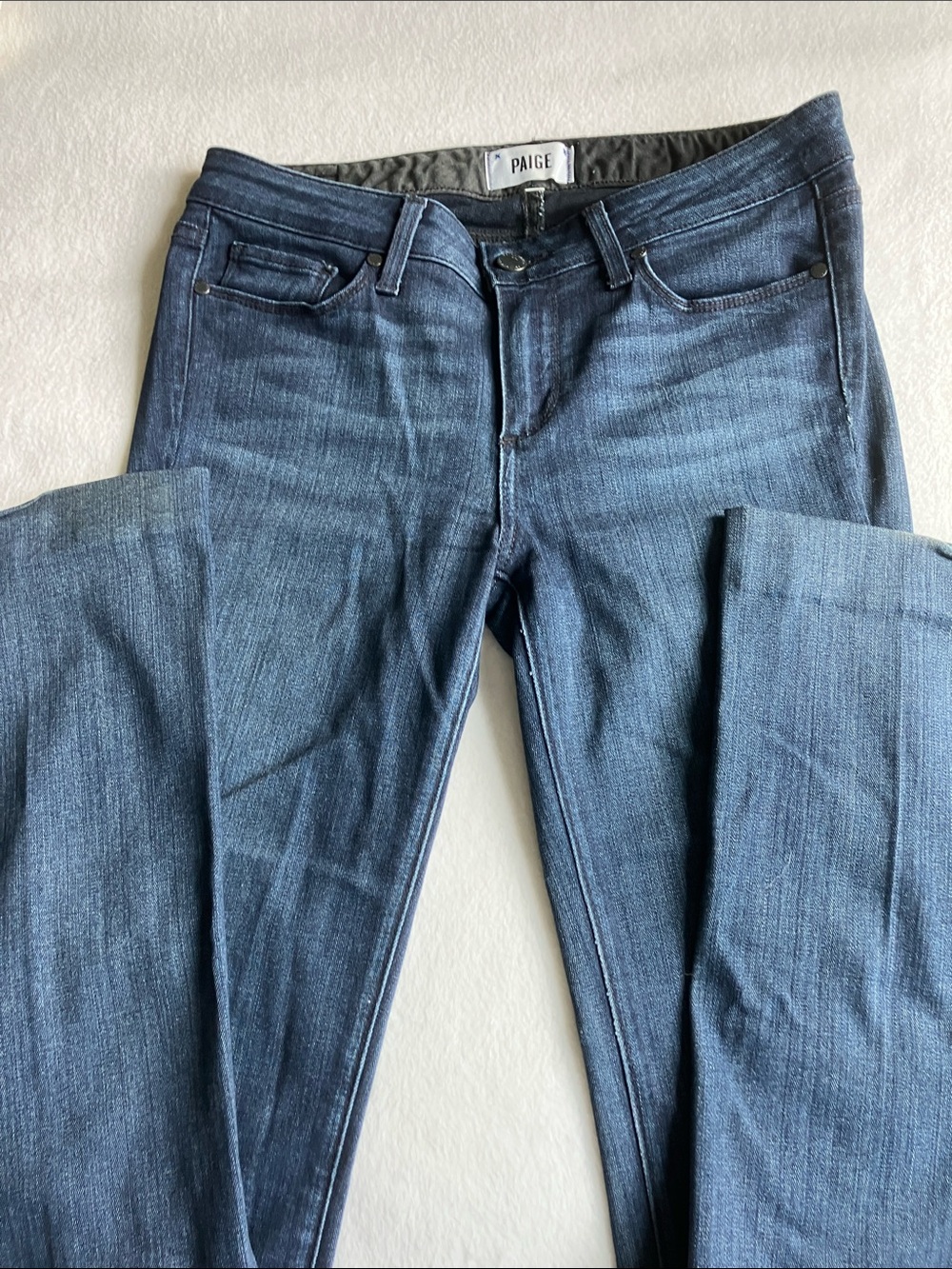 PAIGE Women’s Indigo Bootcut Jeans - Picture 4 of 8